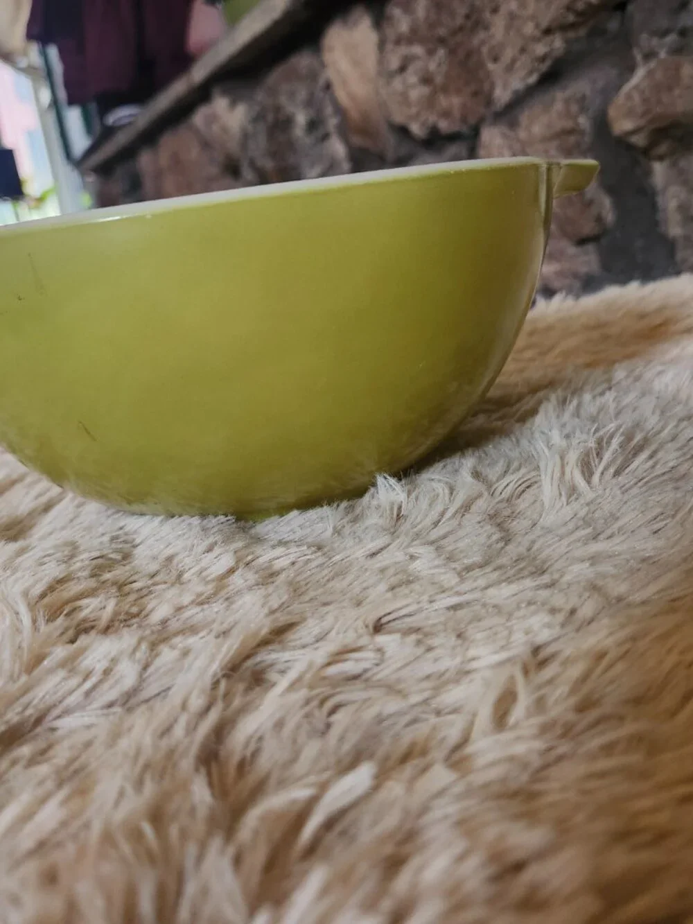 Pyrex avocado green